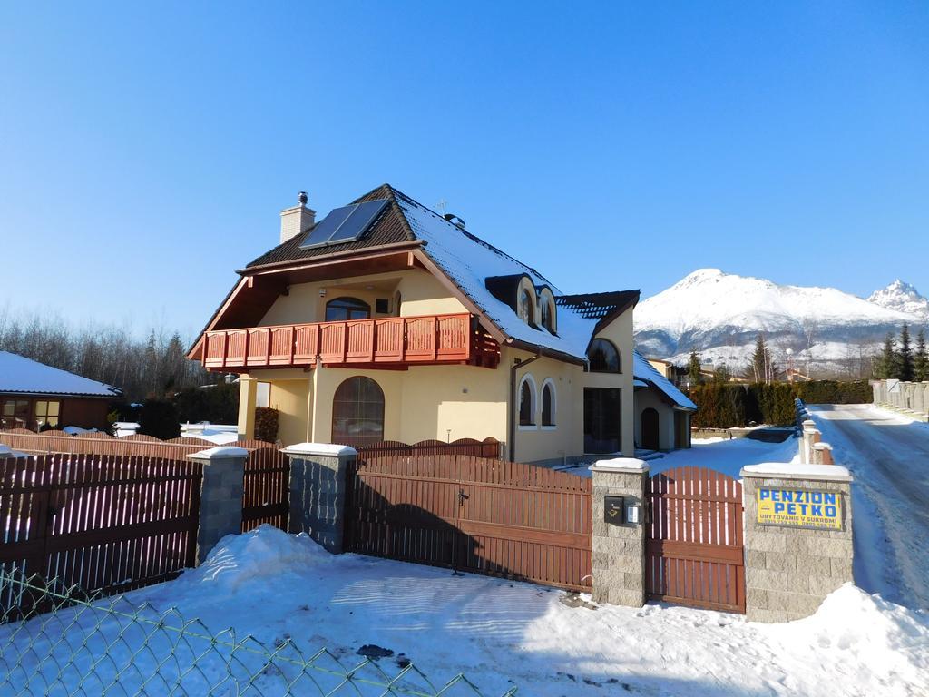 Penzion Petko Vysoké Tatry Exteriör bild