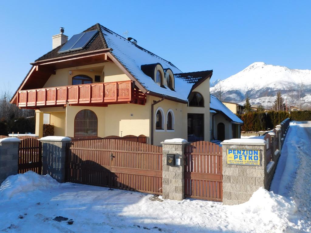 Penzion Petko Vysoké Tatry Exteriör bild